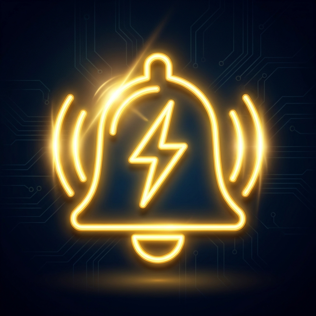Sharp alerts icon